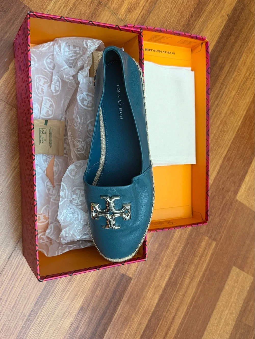 Tory Burch leather espadrille